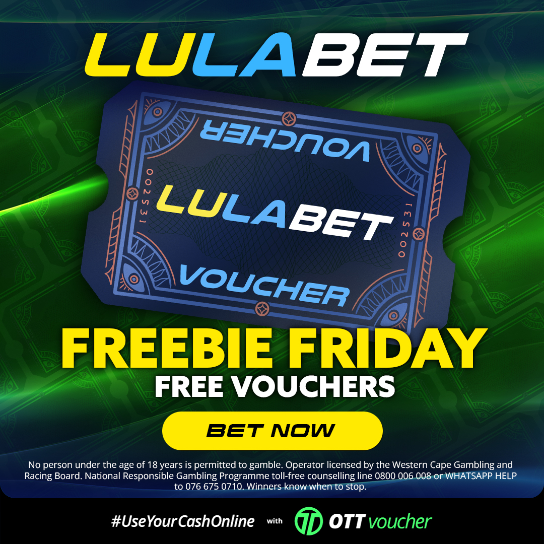 LulaBetZA's tweet photo. 🤑 LULABET FREEBIE FRIDAY 🤑

Q: Name the two Scratch Card Games by Pragmatic Play that we offer on our @LulaBetZA website? 🪙

Find the answer 👉 https://t.co/eFEtdDi1Ml

We will select 10 random winners to each get a R10 OTT Voucher. GO! 💙

🔞 18+ Only

#LulaBetFreebieFriday https://t.co/3glOaCOuBd