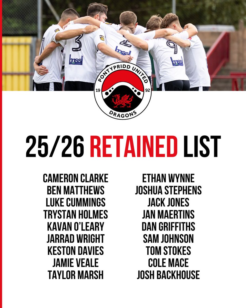We are delighted to announce our retained list ahead of the 2025-2026 campaign. 

Further player announcements will follow in due course.

#OneClub #WeAreUnited