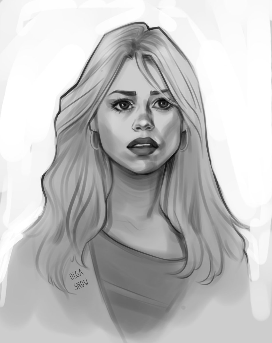 olgasnoww's tweet image. Rose Tyler sketch🩵 #DoctorWho #doctorwhofanart #rosetyler