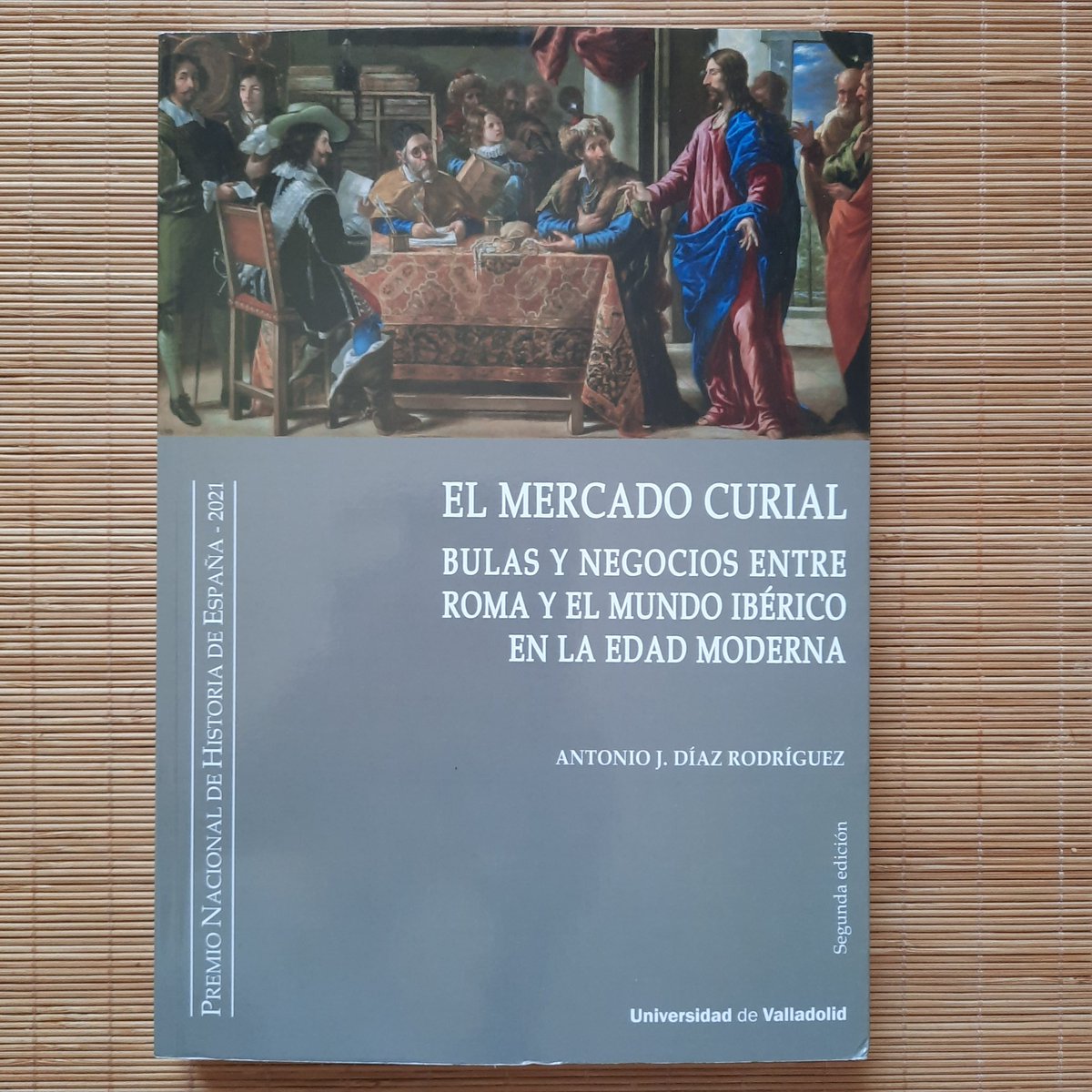 #VendrediLecture 
Antonio J. Diaz Rodriguez, El mercado curial, 2021 : un livre passionnant sur les intermédiaires et l'organisation du marché des bulles &amp; dispenses pontificales entre la péninsule Ibérique et  Rome aux 16e et 17e siècles.