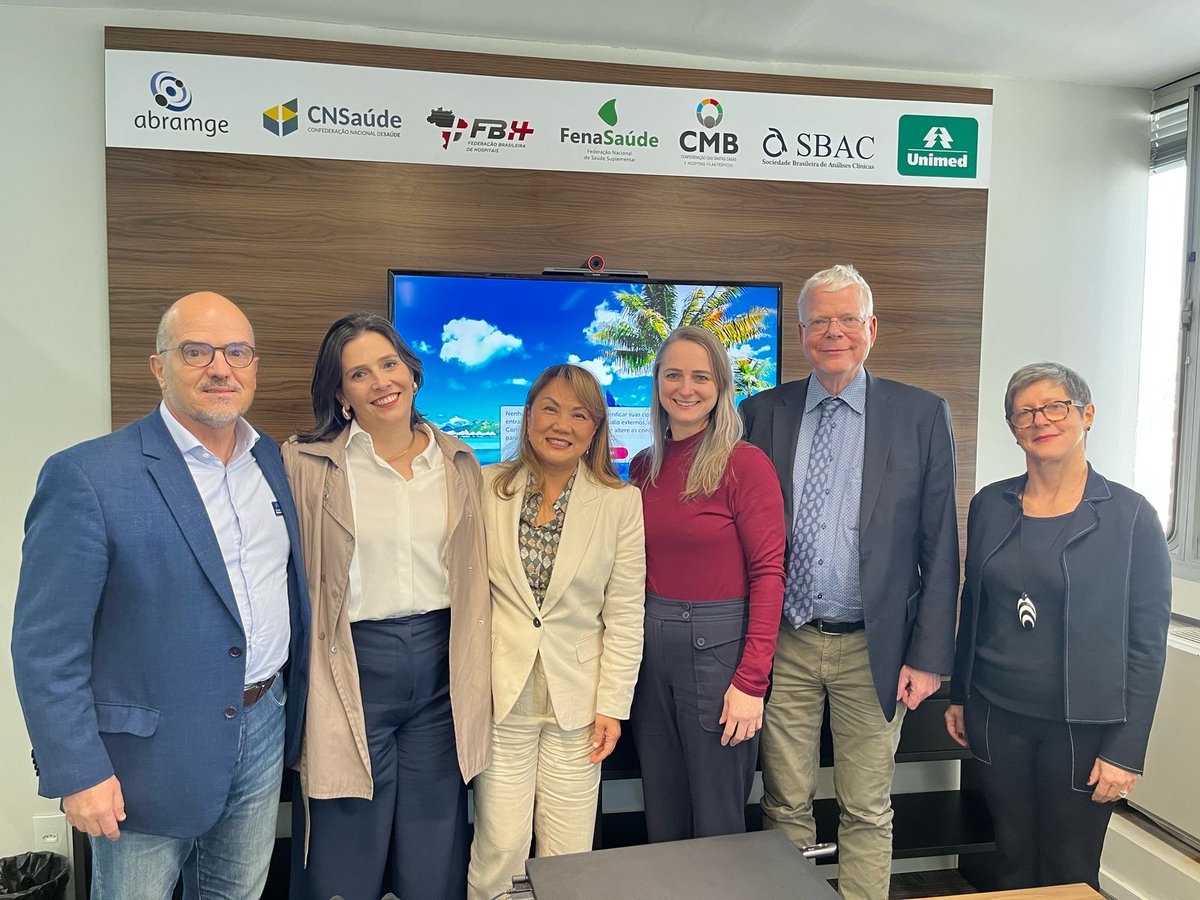 ISQua (@isqua) on Twitter photo Our CEO, <a href="/carsten_eng/">Carsten Engel</a>, is in Brazil meeting with partners, members & colleagues from Latin America. Catch us at Hospitalar Fair in São Paulo, 20–23 May — visit the ONA stand to connect!
#Hospitalar2025 #PatientSafety #HealthcareQuality Our CEO, <a href="/carsten_eng/">Carsten Engel</a>, is in Brazil meeting with partners, members & colleagues from Latin America. Catch us at Hospitalar Fair in São Paulo, 20–23 May — visit the ONA stand to connect!
#Hospitalar2025 #PatientSafety #HealthcareQuality