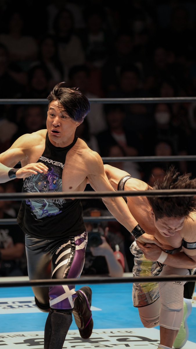 motamoor's tweet photo. 2025.5.14後楽園ホール大会
SHO vs YOH 
渾身のぶん投げ

#njpw #BOSJ32 https://t.co/2SgR6OdCHf