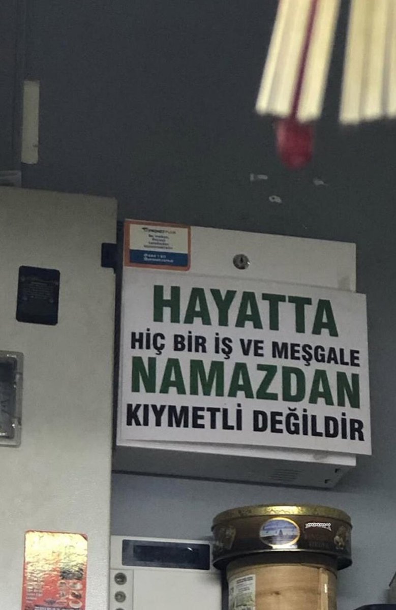 Bir işverenin duvara astığı nasihat