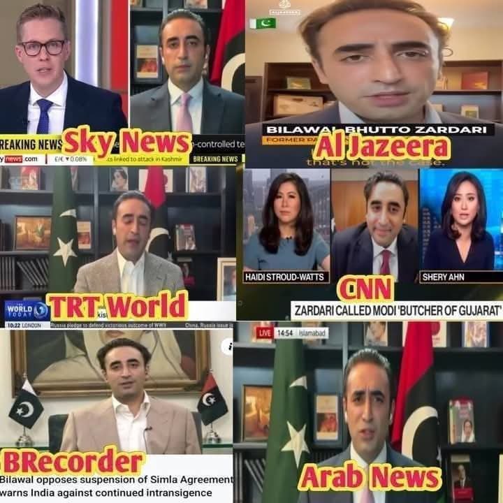 "Impressive to see how confidently Chairman <a href="/BBhuttoZardari/">BilawalBhuttoZardari</a> handled international media, exposing the true face of Indian aggression. He strongly advocated Pakistan’s stance and presented the case with clarity and conviction. #BilawalBhutto #Pakistan #Diplomac