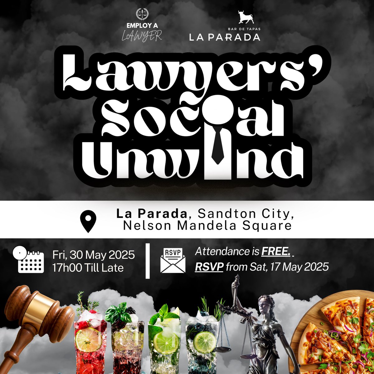 And just like that, we are back. 30 May 2025 👨🏾‍⚖️🙏🏽🔥

RSVP link available from Tomorrow, 17 May 2025 (check thread)