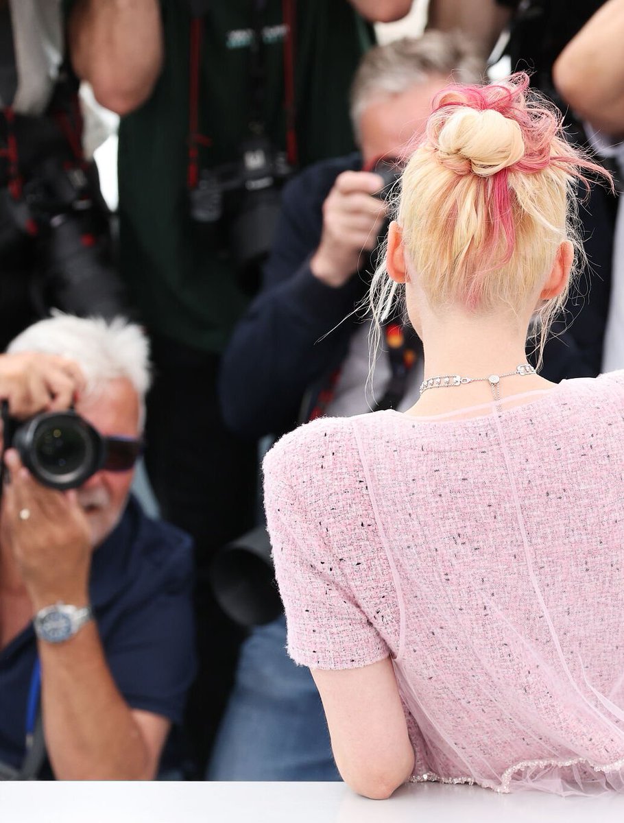 Imogen Poots and Kristen Stewart are at the Cannes Film Festival photocall for The Chronology of Water