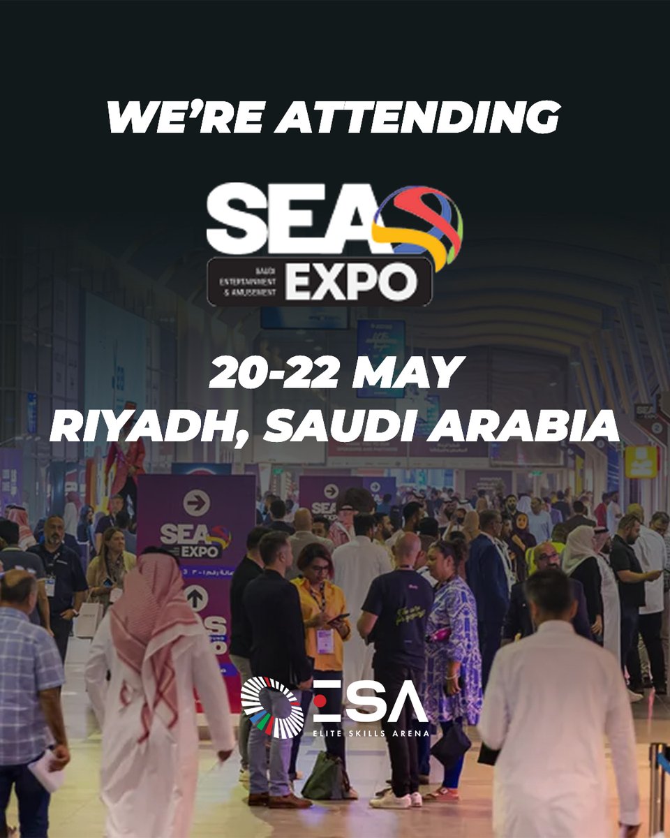 We are joining our partners 90 Minutes at the Saudi Entertainment &amp; Amusement Expo in Riyadh from Tuesday 20th May until Thursday 22nd May. ⚽

Come find us and the ICON Fast Feet on the stand. #EliteExpo #FootballInSaudi #SEAExpo