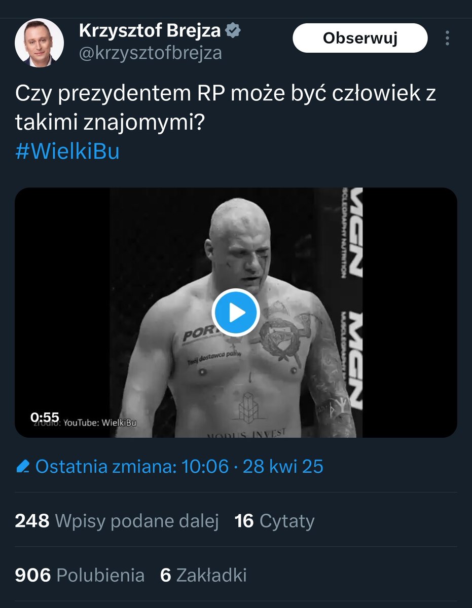 John Bingham (@mrjohnbingham) on Twitter photo Panie <a href="/krzysztofbrejza/">Krzysztof Brejza🇵🇱🇪🇺🇬🇪🇺🇦</a>, skąd 28 kwietnia miał pan spot, który do dystrybucji trafił w maju? Panie <a href="/krzysztofbrejza/">Krzysztof Brejza🇵🇱🇪🇺🇬🇪🇺🇦</a>, skąd 28 kwietnia miał pan spot, który do dystrybucji trafił w maju?