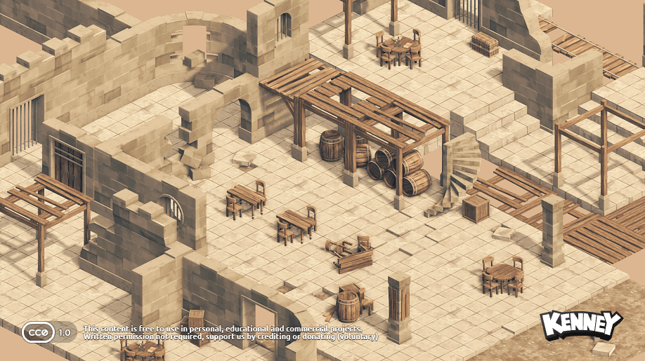 KenneyNL's tweet photo. isometric game assets (free) https://t.co/J0geUYzpyo https://t.co/JPqa67WQnA