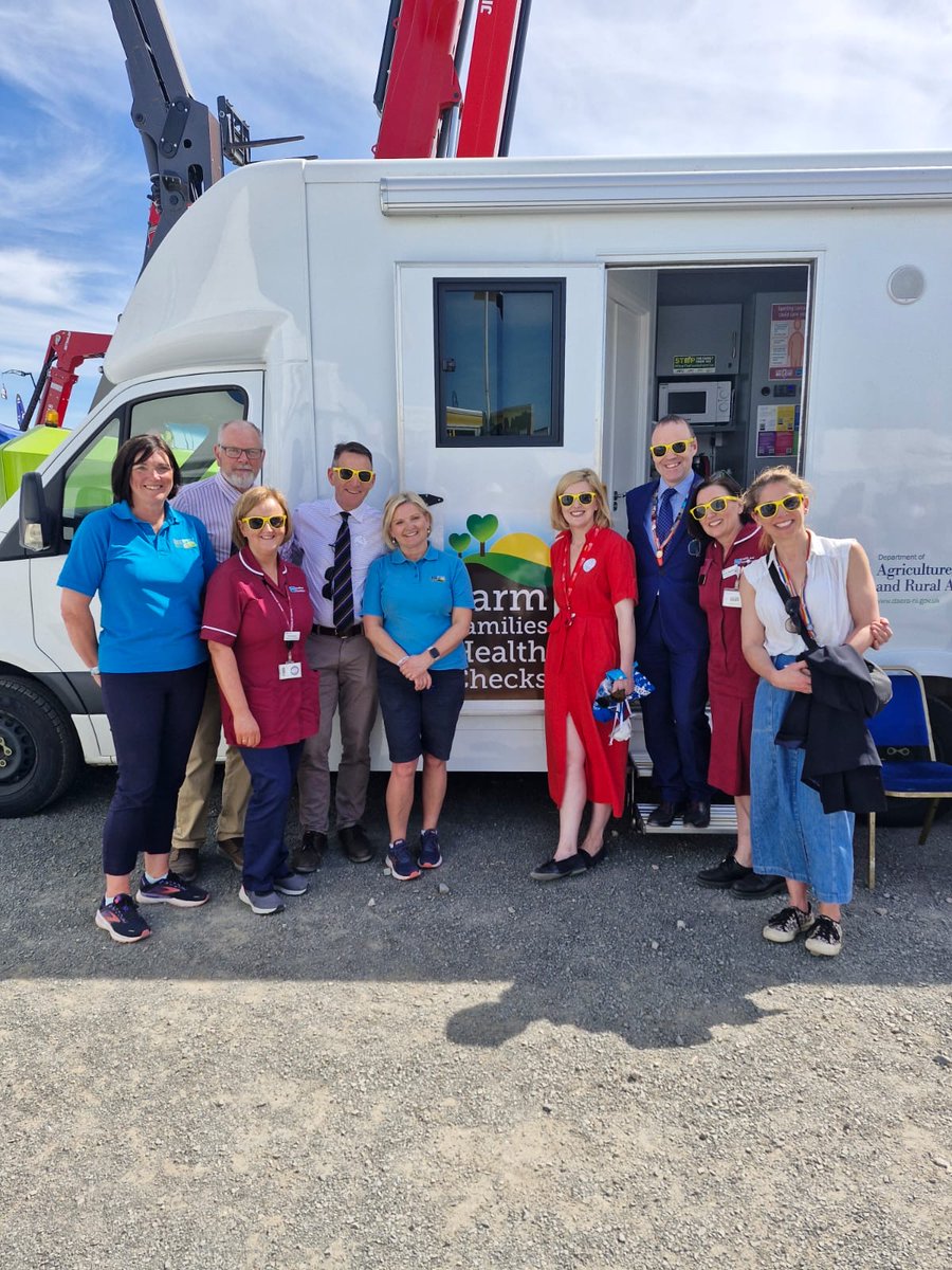 Breathing new life into farm safety. Thanks to everyone who joined the NI Agri-Rural Health Forum and Farm Safety Partnership to launch a new campaign at the Balmoral Show to tackle lung health risks on farms. 

Read more about our new campaign here: hseni.gov.uk/news/dont-let-…