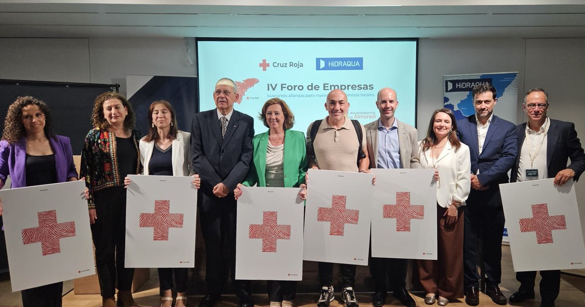 iambiente (@iambiente) on Twitter photo 🙋 @infoHidraqua y <a href="/CruzRojaAL/">Cruz Roja Alicante</a> buscan alianzas para el fomento de la responsabilidad social a través del IV Foro de Empresas.
iambiente.es/2025/05/15/hid… 🙋 @infoHidraqua y <a href="/CruzRojaAL/">Cruz Roja Alicante</a> buscan alianzas para el fomento de la responsabilidad social a través del IV Foro de Empresas.
iambiente.es/2025/05/15/hid…