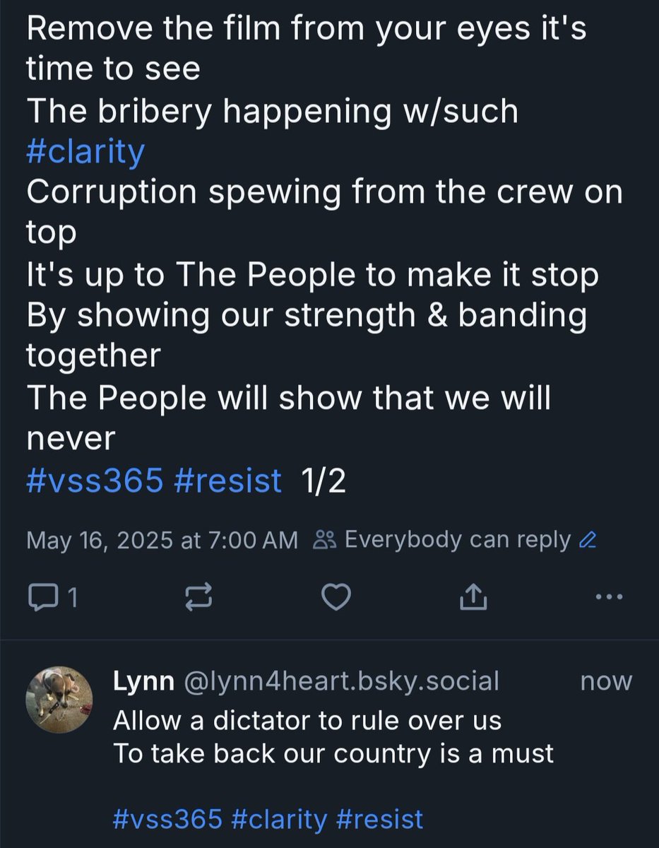 #vss365 #clarity #resist