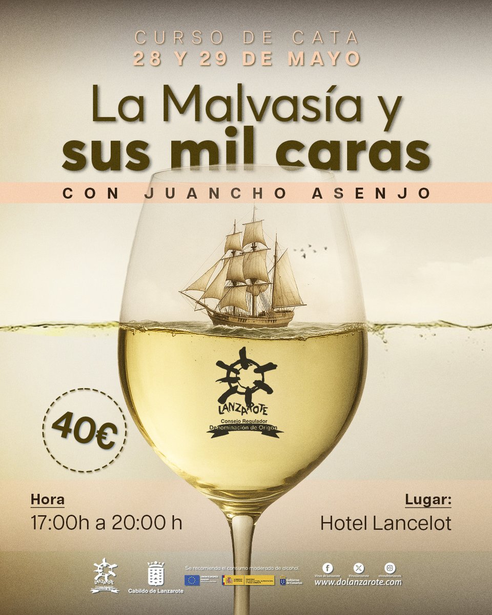 MoVinoDO's tweet image. Curso de #cata: la #malvasía y sus mil caras
🔗goo.su/8EgfMli
#vino #vinoDO #DenominacióndeOrigen #Lanzarote @vinoslanzarote