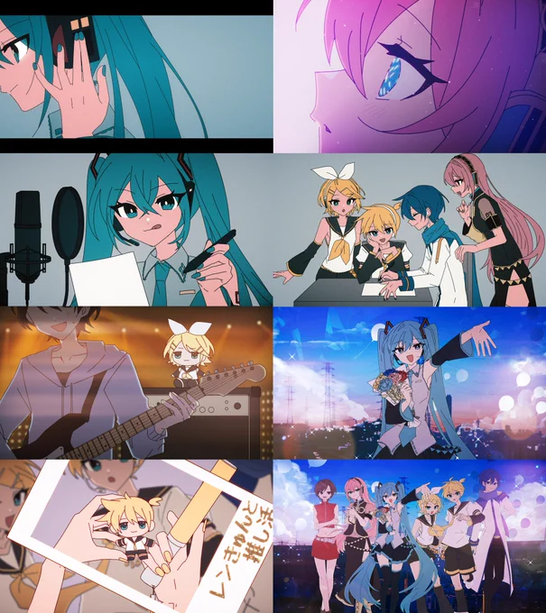 インフィニート! / 初音ミク、鏡音リン、鏡音レン、巡音ルカ、KAITO、MEIKOイラスト制作しました! 