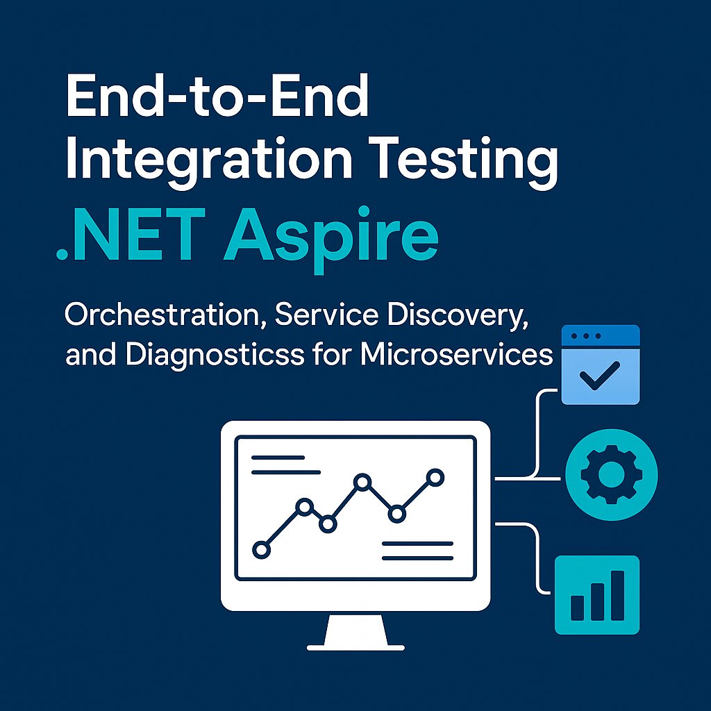 CsharpCorner's tweet photo. ✅ Tired of complex integration testing setups in microservices?

With .NET Aspire, simplify your workflow with built-in orchestration, service discovery & diagnostics. 
by @thinkaboutnitin !

🔗 Learn more: https://t.co/DxJSPRBMI6 

#csharpcornor #dotnet #Aspire #Microservices #Testing #CSharp