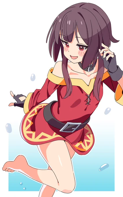 暑い日は水遊び#このすば #Konosuba 