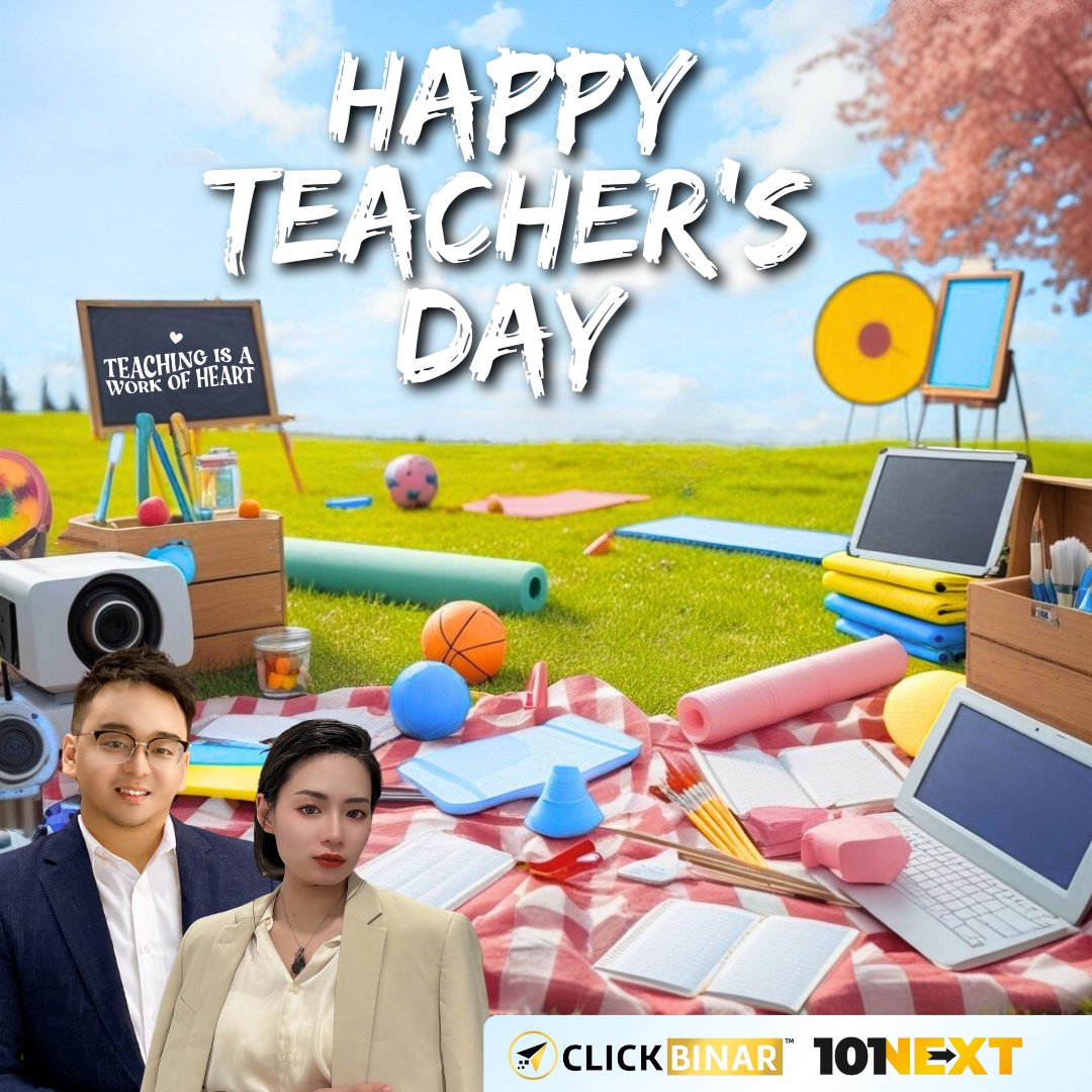Happy Teacher’s Day! 👩‍🏫👨‍🏫💐 May we all thrive it forward, one lesson at a time