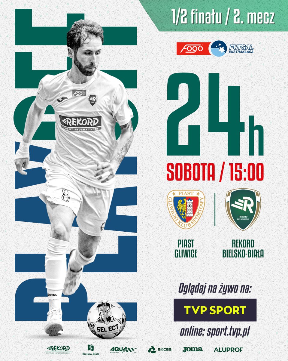 Jutro drugie spotkanie w półfinale play-off 🙂 Oglądamy na <a href="/sport_tvppl/">TVP SPORT</a>  🙂👍