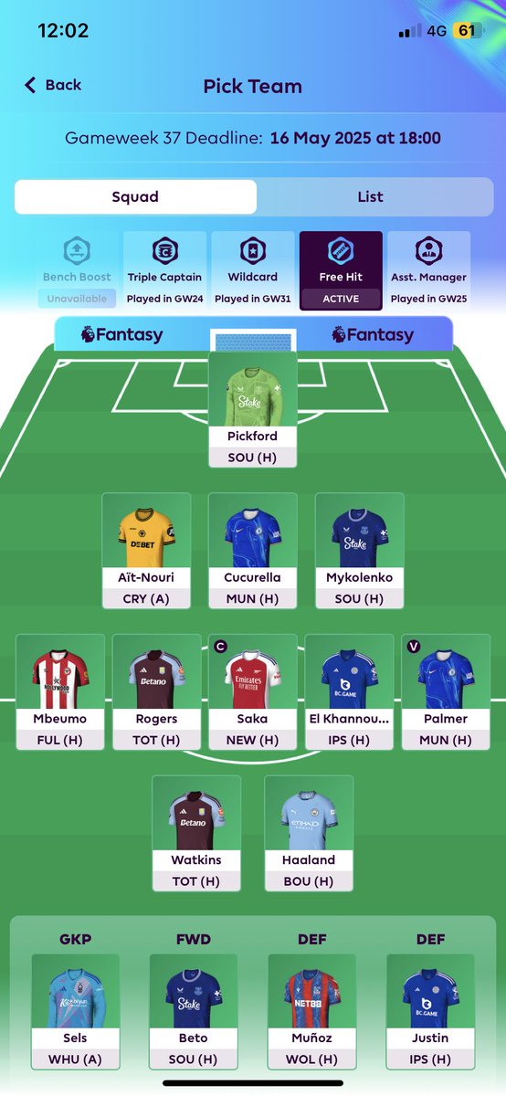 TwHUTD's tweet photo. #FH37 🔐✅
(C)Saka 🔴
- Just cannot see him blanking, doesn’t play on the first day either. 

Hopefully works out and I get a much needed green arrow, BB38⏳

Genuinely happy to help any small accounts like myself with any questions, good luck all 🤝

🌍OR-182k https://t.co/MOttBzZOh1
