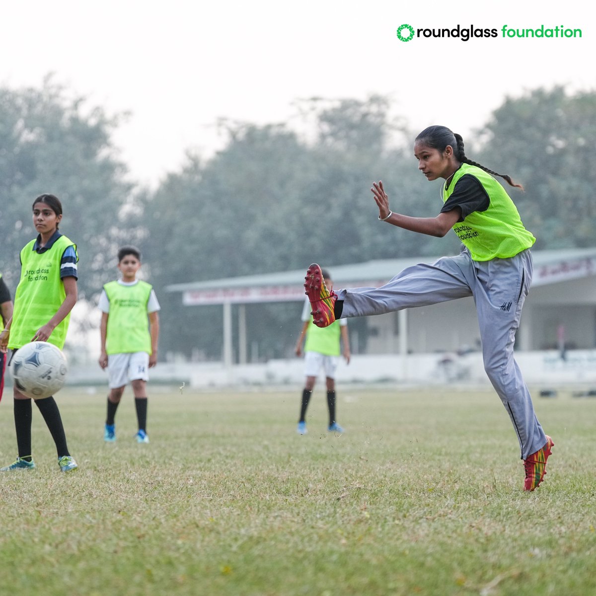 Sports has the profound power to change lives. Over 2,700 girls in the villages of Punjab are training under our 1Girl 1Football program. These girls are breaking gender stereotypes in their villages and exploring a world of opportunities for themselves.