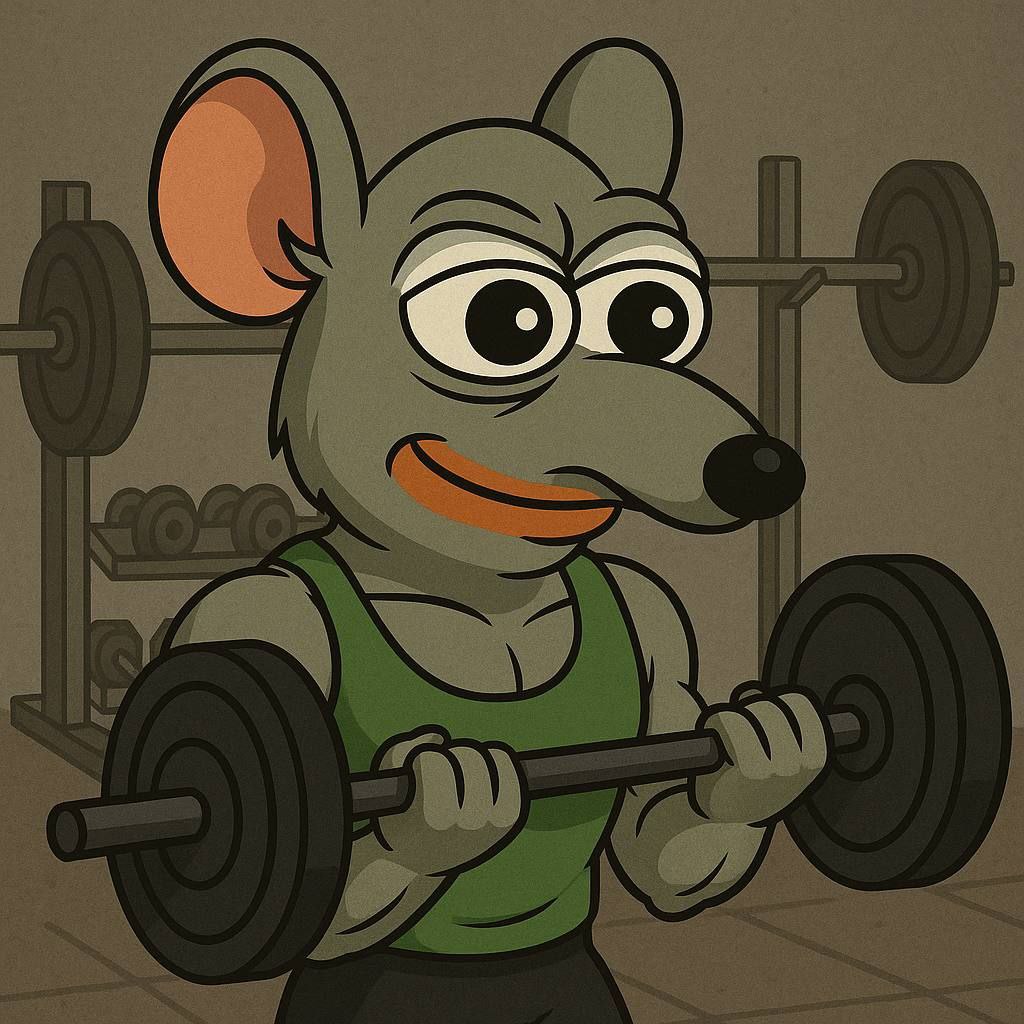 Pumping iron, pumping charts, and pumpin’ $RATO bags