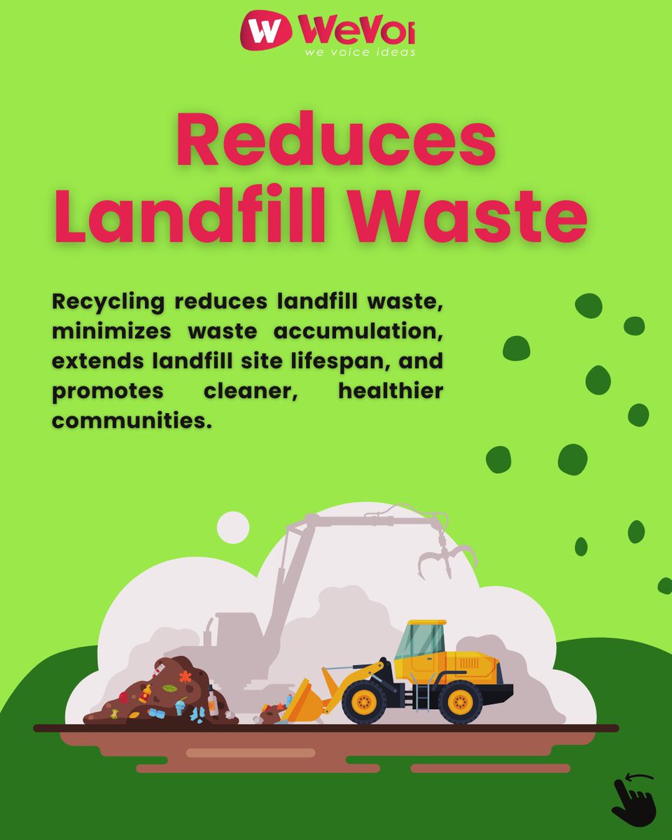 WeVoiOrg's tweet photo. Recycling matters – and so does our power to make a difference! ♻️ 
Small habits, big impact. Let’s protect our planet, one item at a time. 🌍

#wevoi #recycling #impact #sustainability #environment https://t.co/9NQoDyyt7q