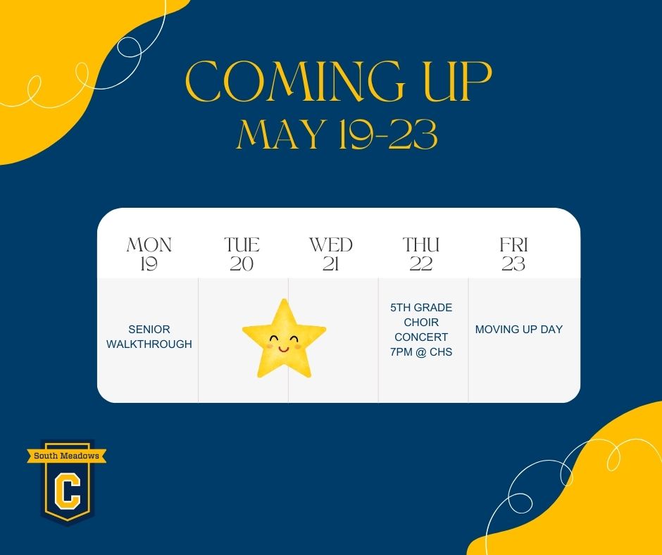 Coming up at South Meadows...