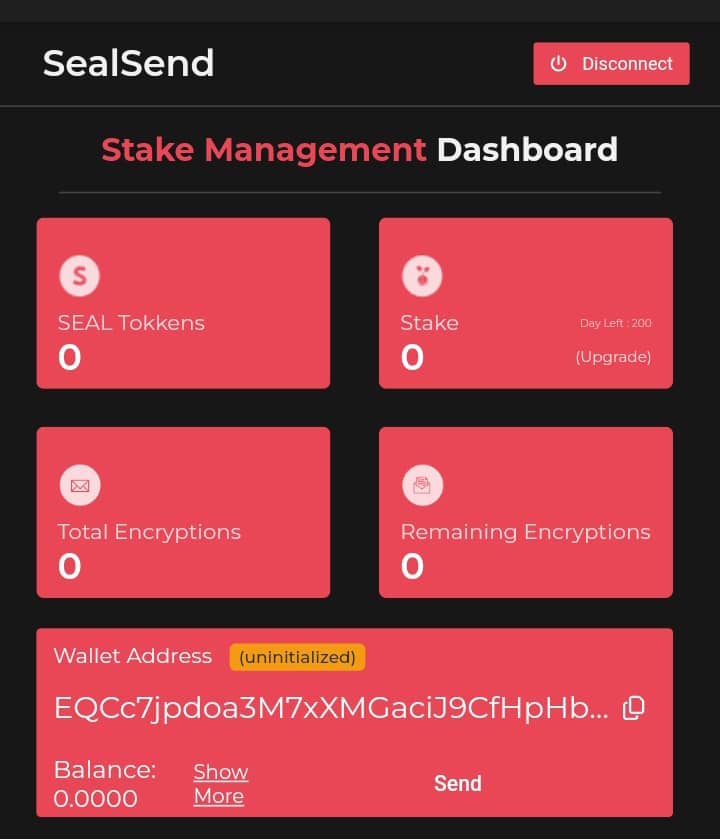 AlexanderOkwor's tweet image. SEAL SEND is  helping early users activate their wallets for SealSend encrypted email by sending 1 ICE token to cover the activation requirement.
This is the best time to activate your wallet to be eligible to receive airdrop. #SealSend #EncryptedEmail