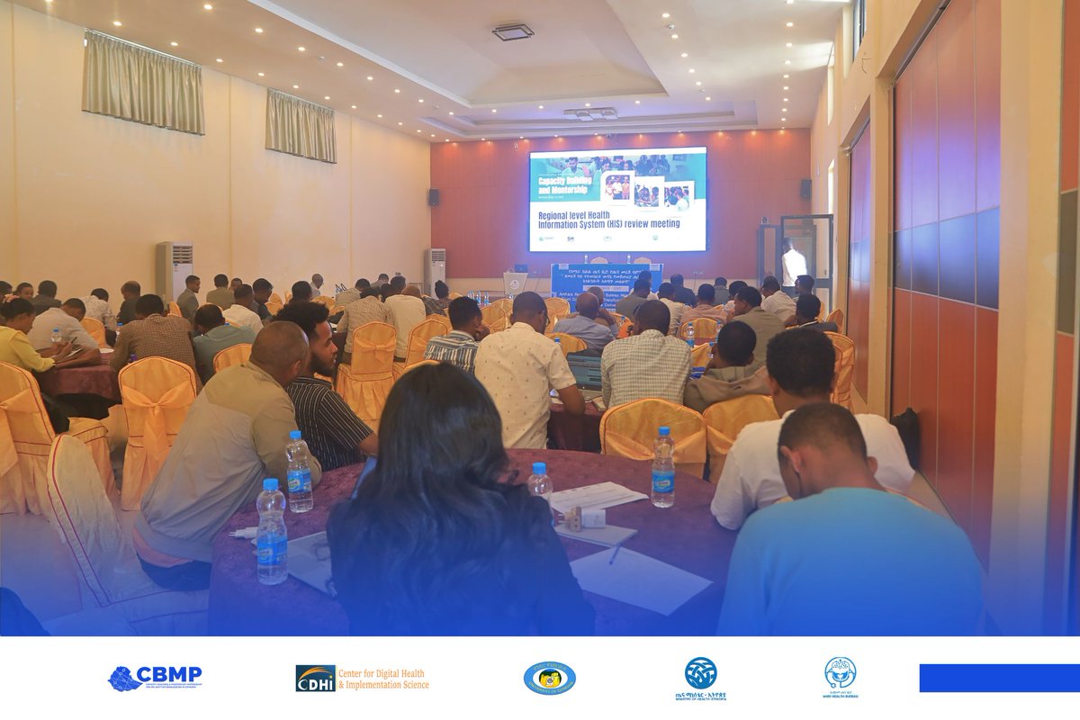 cdhi_uog's tweet photo. CBMP  Regional HIS Review Meeting was successfully held in Bahir Dar. The event  jointly organised by @cdhi_uog  &amp; ARHB. It served as a critical platform to review progress, identify challenges, share experiences, &amp; align on the next steps to strengthen  HIS. #CBMP @BinyamTila https://t.co/7JUmktYeEo
