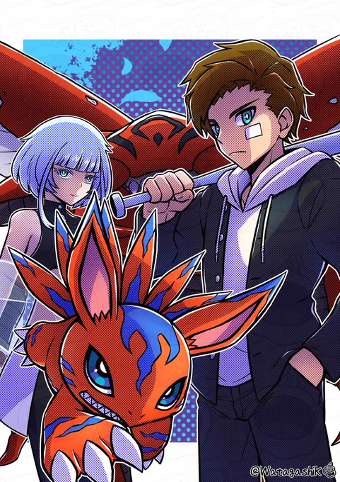 DIGIMON COMIC fanart #デジモン #Digimon #デジモンコミック #DIGIMONCOMIC