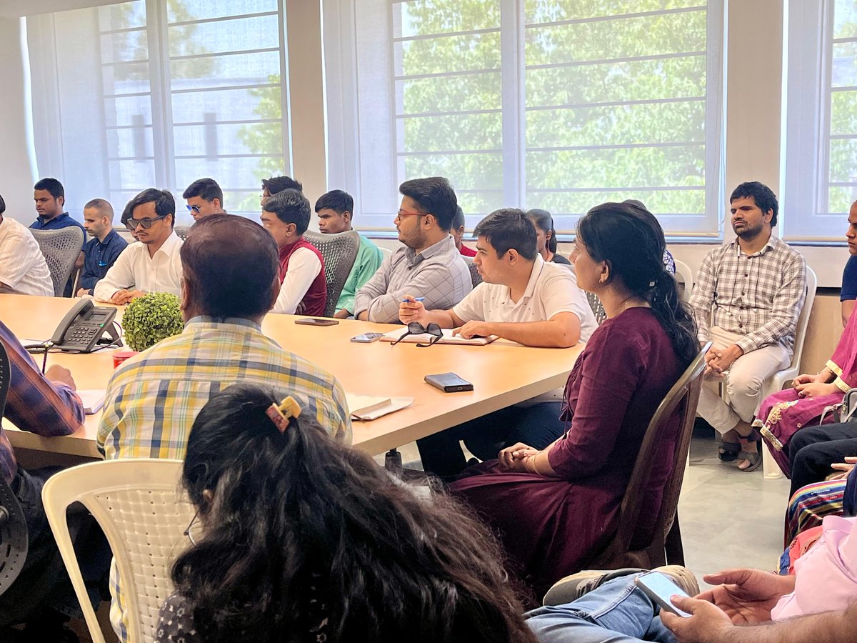 On May 16, <a href="/Compton01041995/">Compton Computers Pvt. Ltd</a> conducted a session on Artificial Intelligence (AI) for the trainees and staff of <a href="/BlindDelhi/">The Blind Relief Association, Delhi</a> 

The session highlighted AI's growing role in shaping the future and empowering individuals with special needs

#artificialintelligence #ai #machinelearning