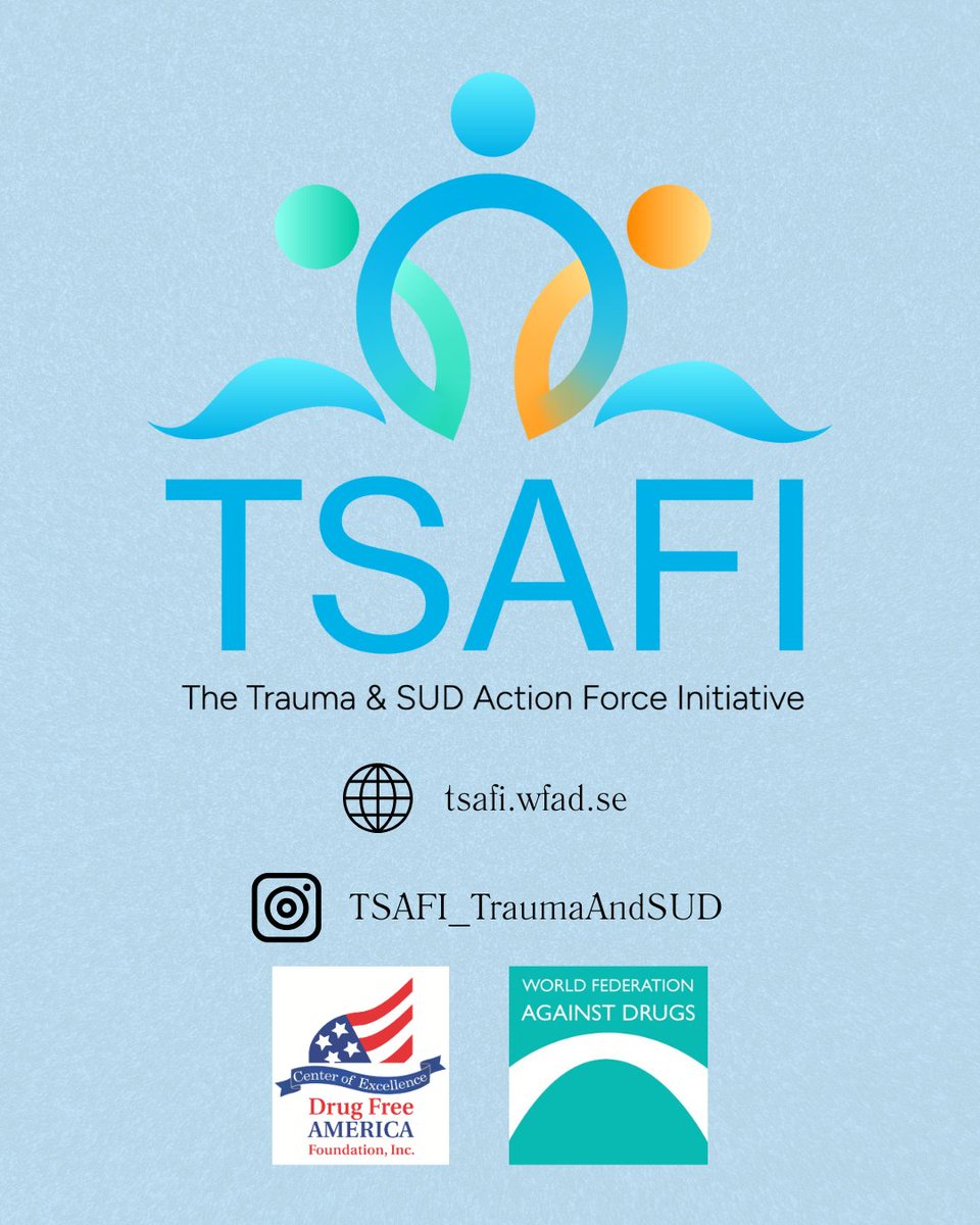 DrugFreeAmerica's tweet image. TSAFI’s global campaign continues to debunk myths about trauma and addiction—with science. This myth was shared by Asia Ashraf from Pakistan
#TSAFI #MHAM2025 #TraumaInformedCare
.
instagram.com/p/DJrG7lOO86V/