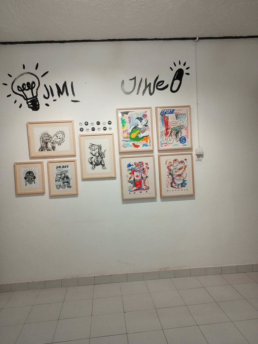Tilik kantor lama <a href="/shaggydogjogja/">SHAGGYDOG</a> sekalian opening pameran <a href="/Ajiweeee/">Ajiwe</a> x Jimi Multhazam.
Sekarang jadi On The Pop, kantor nya <a href="/KristiawanBayu/">🌱</a> dan kawan kawan Swasembada Kreasi.
Ada coffee shop sama space bwt pameran dll.

Nitip pelem e nek wes mateng njaluk lah 😁