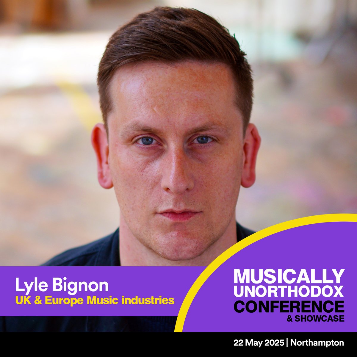 InMusicInMedia's tweet photo. Guest Speaker @lylebignon , NTE Ambassador and music industry Consultant will be at the Musically Unorthodox Conference - Thursday 22 May 2025 - Northampton.

GET YOUR FREE TICKET  https://t.co/axXQRolCAH

#MusicIndustry #MusicallyUnorthodox #CreativeConversations #GetYourTicket https://t.co/1Vd1lpFBVz