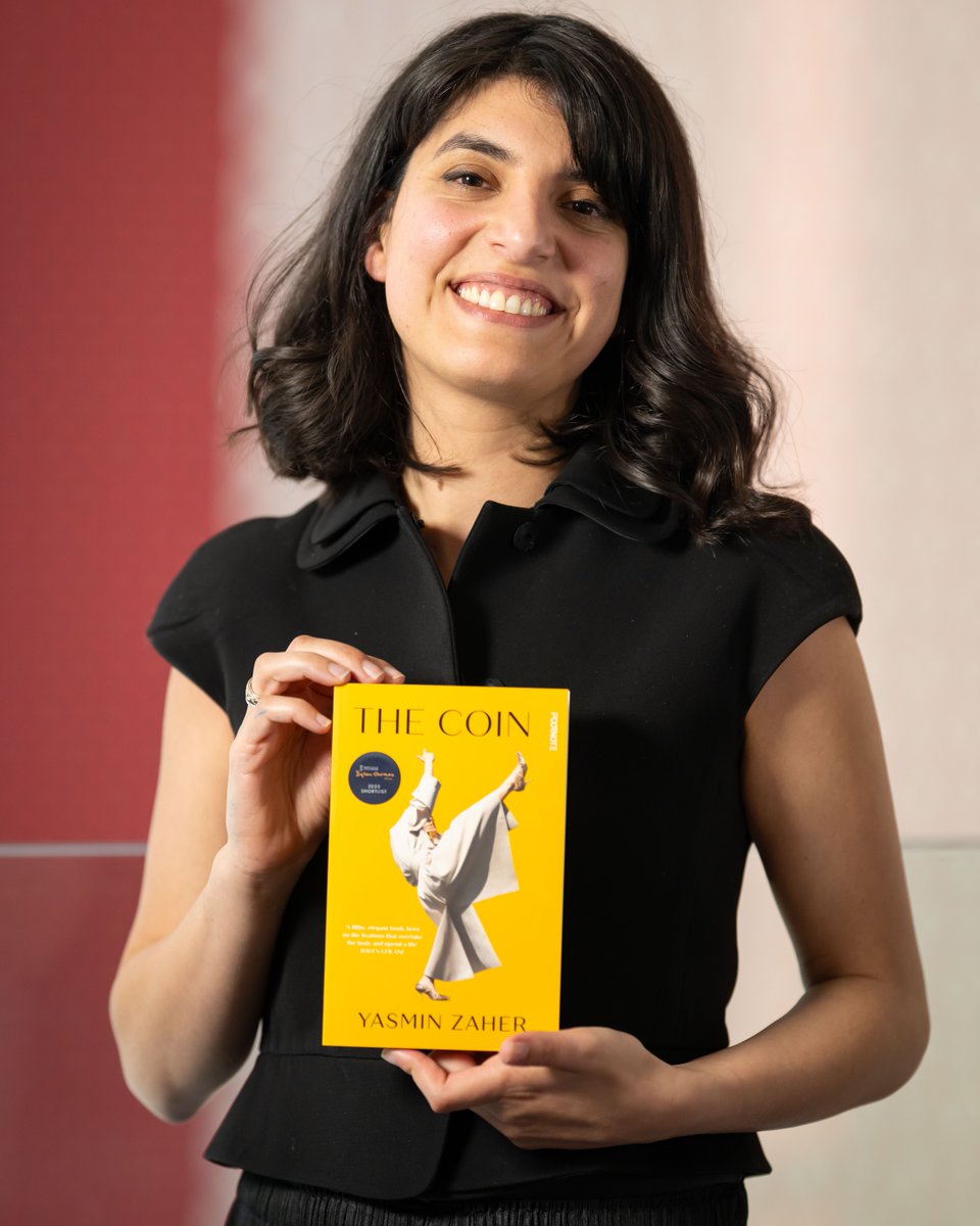 Footnote Press (@wearefootnote) on Twitter photo We're so thrilled to share that Yasmin Zaher's novel, The Coin, has won the Dylan Thomas Prize (<a href="/dylanthomprize/">dylanthomprize</a>)! Massive congratulations to Yasmin!
The Dylan Thomas Prize celebrates the best published literary work in the English language by an author aged 39 or under. We're so thrilled to share that Yasmin Zaher's novel, The Coin, has won the Dylan Thomas Prize (<a href="/dylanthomprize/">dylanthomprize</a>)! Massive congratulations to Yasmin!
The Dylan Thomas Prize celebrates the best published literary work in the English language by an author aged 39 or under.