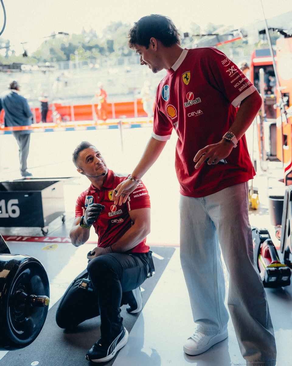 Chfrles's tweet photo. TGIF! Managed to got myself back at the place I belong. Better than ever, ready to conquer the weekend at Imola. 🇮🇹 https://t.co/Zv94UzFhuZ