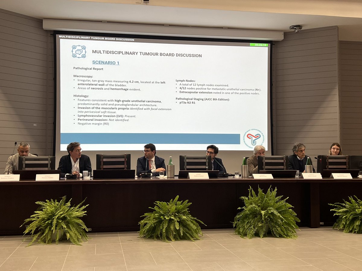 Synergy_Uro's tweet image. 🧠 Multidisciplinary Tumor Board now live at #Synergy!
🎙️ Moderated by Dr. Roberto Contieri & Dr. Marco Finati
A stellar expert panel on stage: Prof.s Pradere, Formisano, Imbriaco, Pacelli & Goodyear 🔍🩺
Real cases, real decisions — collaboration at its finest! 🤝💬