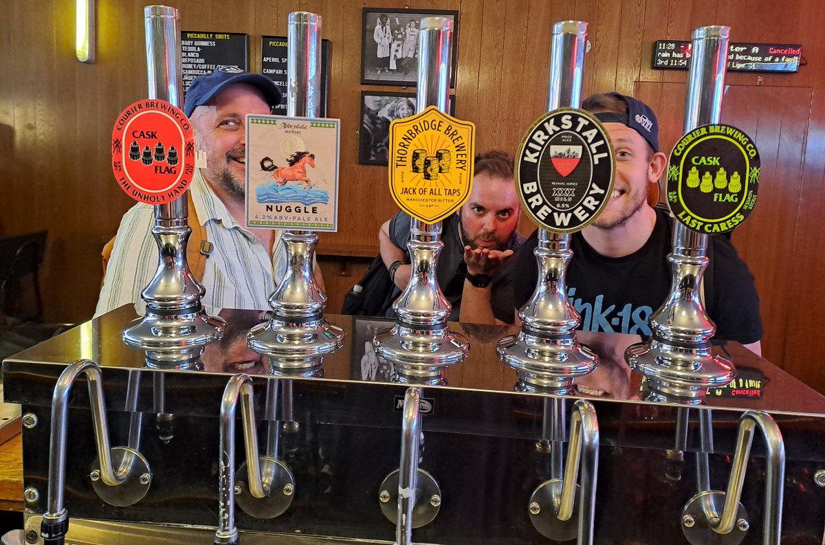 Piccadilly Tap (@piccadillytap) on Twitter photo <a href="/manchestercbf/">Manchestercraftbeerfestival</a> ready! We also have a blinder of a Mild for those of you who want to finish off strong <a href="/kirkstallbrew/">Kirkstall Brewery</a> XXX Mild 6.5% 💪 #mildmagic
<a href="/AbbeydaleBeers/">Abbeydale Brewery</a>, <a href="/thornbridge/">Thornbridge Brewery</a> x Tap Collab, Courier Brewing... plus <a href="/BankTopBrewery/">Bank Top Brewery</a> <a href="/MBHbeer/">MBH beer</a> <a href="/ShinDiggerBeer/">ShinDigger</a> coming up next... 🍻 <a href="/manchestercbf/">Manchestercraftbeerfestival</a> ready! We also have a blinder of a Mild for those of you who want to finish off strong <a href="/kirkstallbrew/">Kirkstall Brewery</a> XXX Mild 6.5% 💪 #mildmagic
<a href="/AbbeydaleBeers/">Abbeydale Brewery</a>, <a href="/thornbridge/">Thornbridge Brewery</a> x Tap Collab, Courier Brewing... plus <a href="/BankTopBrewery/">Bank Top Brewery</a> <a href="/MBHbeer/">MBH beer</a> <a href="/ShinDiggerBeer/">ShinDigger</a> coming up next... 🍻