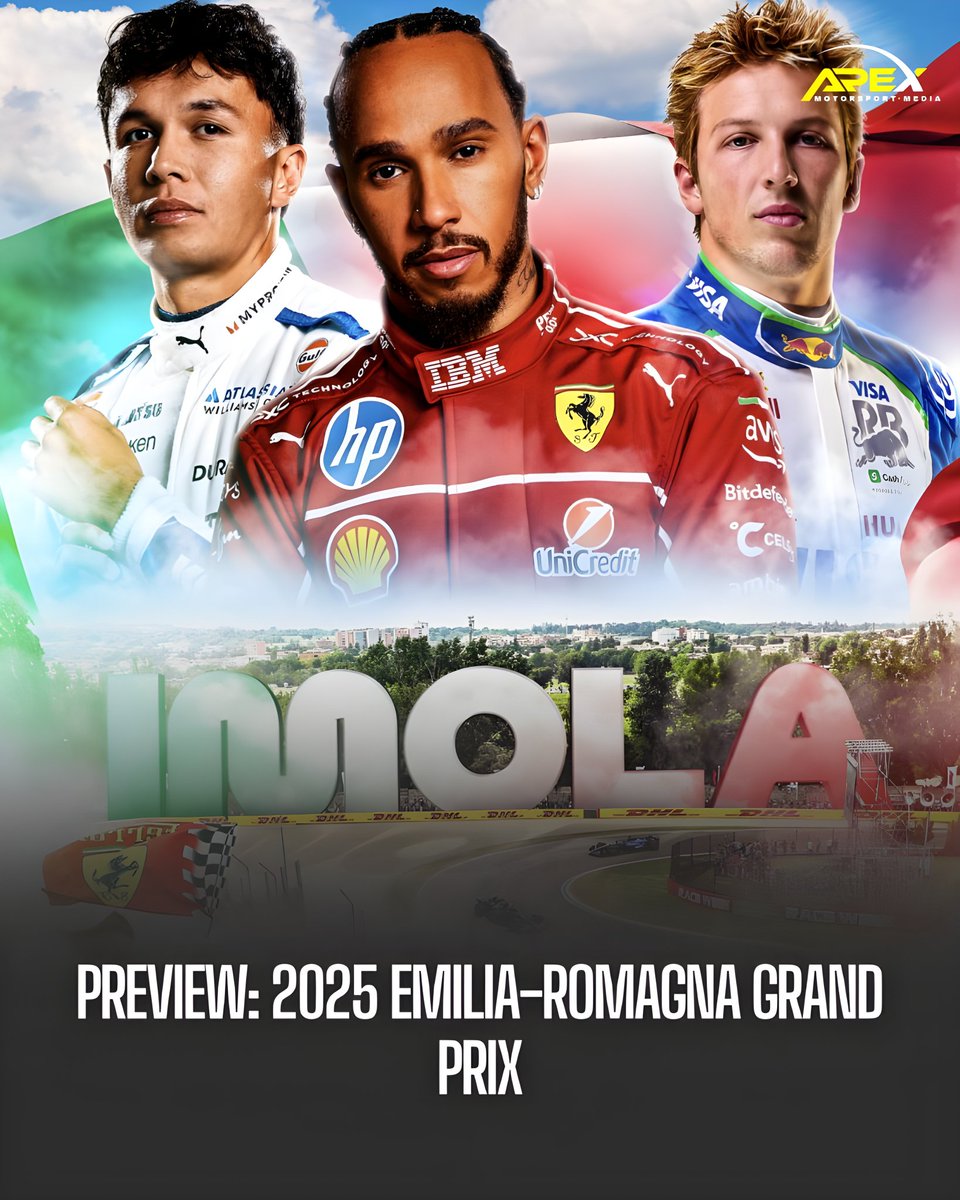 fia_apm's tweet photo. După cursa electrizantă de pe Miami International Autodrome, unde Oscar Piastri a obținut a treia sa victorie consecutivă, Campionatul Mondial de Formula 1 intră în „sezonul european” cu a șaptea etapă din 2025 , Marele Premiu al Regiunii Emilia-Romagna... https://t.co/UpzPpXQION