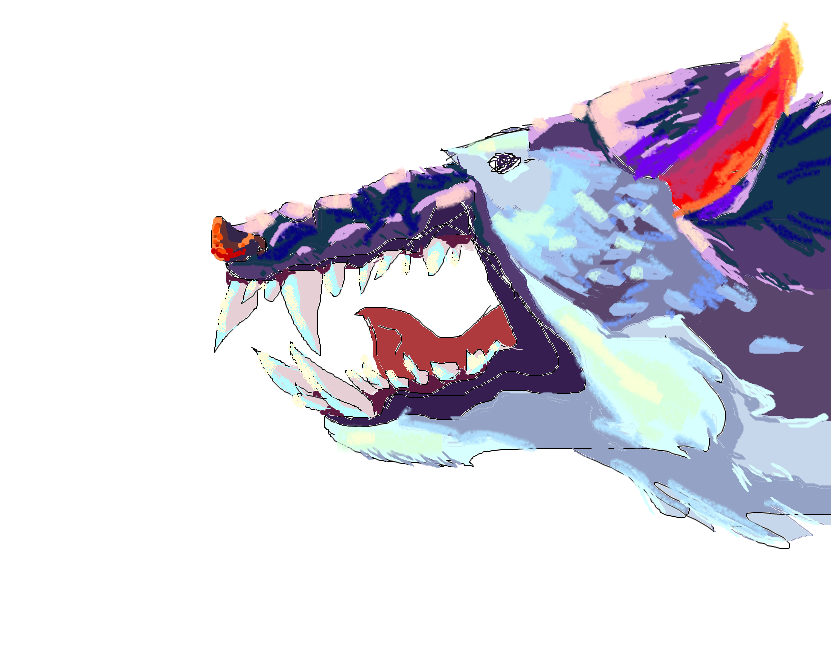 ing_golden's tweet photo. #mspaint #mspaintart #wolfart #dogart #wolf https://t.co/wrubpzwSFS