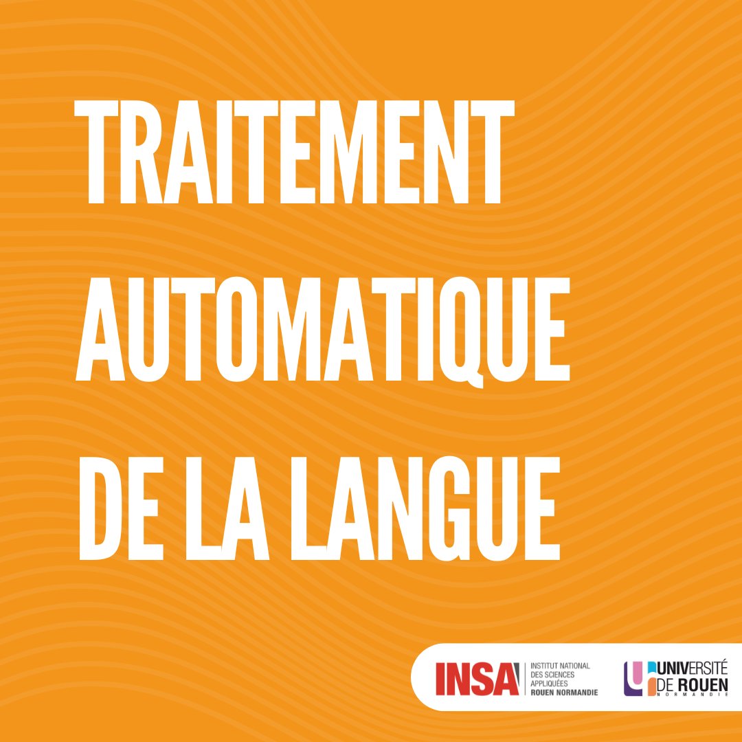 🧩 Les UE de l’IA 🧩

🔎 TRAITEMENT AUTOMATIQUE DE LA LANGUE (NLP) 🧠💻

Cette UE présente les principes généraux du traitement automatique des langues, les différentes tâches du domaine &amp; les principaux modèles de Machine &amp; Deep Learning.

Post complet: bit.ly/43rOnrA