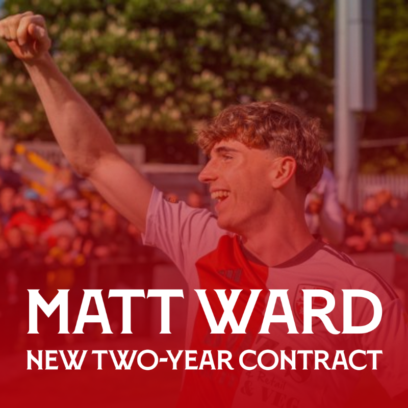 wokingfc's tweet photo. ✍️ Woking Football Club is delighted to announce that Matt Ward has signed a new two-year contract extension!

For more information, please visit our website.