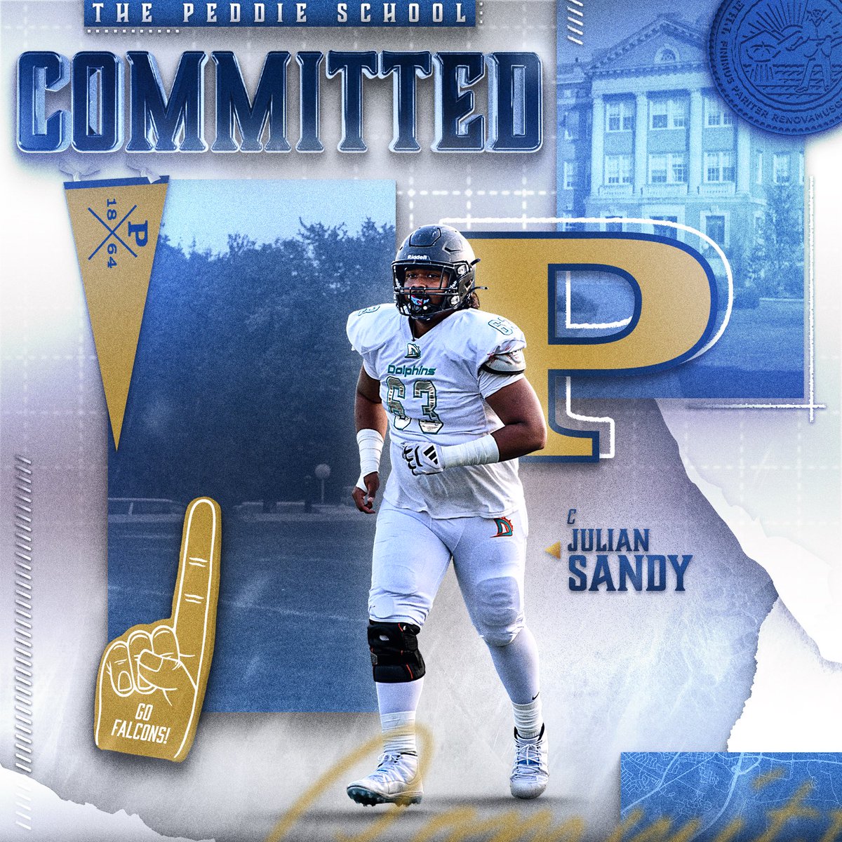 Julian Sandy (@juliansandy2026) on Twitter photo I am so blessed to announce I will be continuing my academic and athletic journey at the Peddie School, and will be reclassifying to 2027!
<a href="/PeddieFalconsFB/">Peddie Football</a>
<a href="/Coach_Fab/">Mark Fabish</a> I am so blessed to announce I will be continuing my academic and athletic journey at the Peddie School, and will be reclassifying to 2027!
<a href="/PeddieFalconsFB/">Peddie Football</a>
<a href="/Coach_Fab/">Mark Fabish</a>