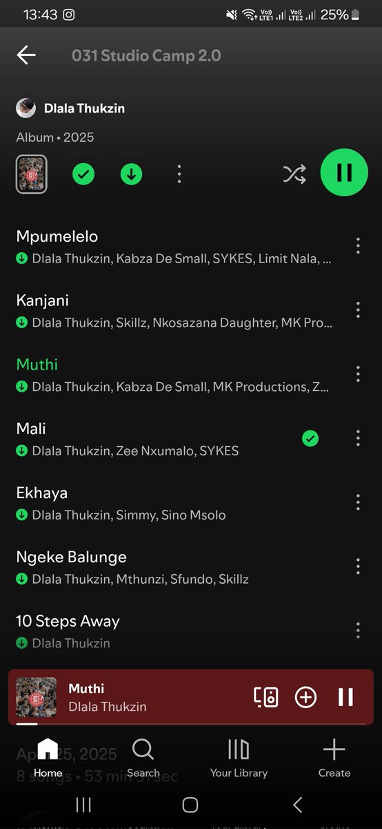 Cwengile7's tweet photo. @dlalathukzin_ Album is 10/10 🥲👌🙌🙌 https://t.co/MtRd8H6EKl