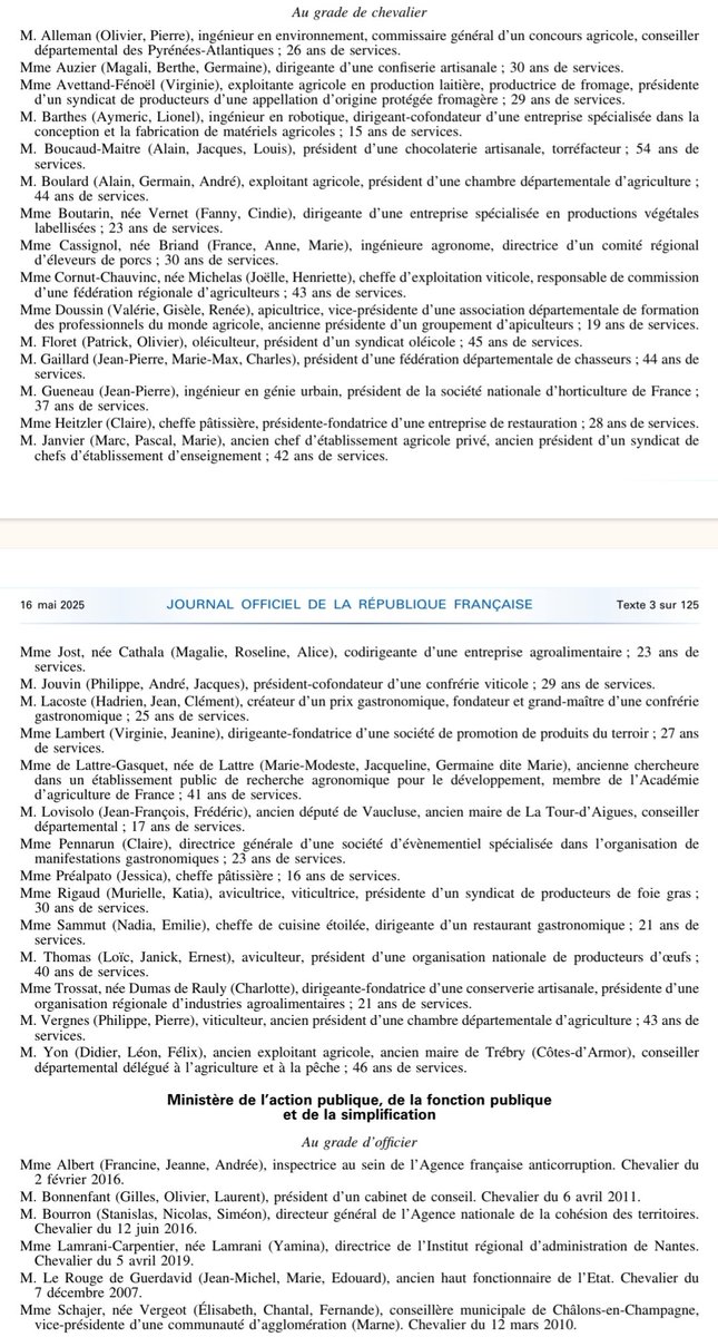 Claude Guyot (@claudeguyot1) on Twitter photo Nous sommes heureux d'apprendre la nomination de notre président <a href="/Hadrien6321/">Hadrien Lacoste ✏️</a> également vice-président da la Maison Régionale des Arts de la Table d'Arnay-le-Duc au grade de chevalier de l'ordre national du Mérite par arrêté du Président de la République 👉legifrance.gouv.fr/jorf/id/JORFTE… Nous sommes heureux d'apprendre la nomination de notre président <a href="/Hadrien6321/">Hadrien Lacoste ✏️</a> également vice-président da la Maison Régionale des Arts de la Table d'Arnay-le-Duc au grade de chevalier de l'ordre national du Mérite par arrêté du Président de la République 👉legifrance.gouv.fr/jorf/id/JORFTE…