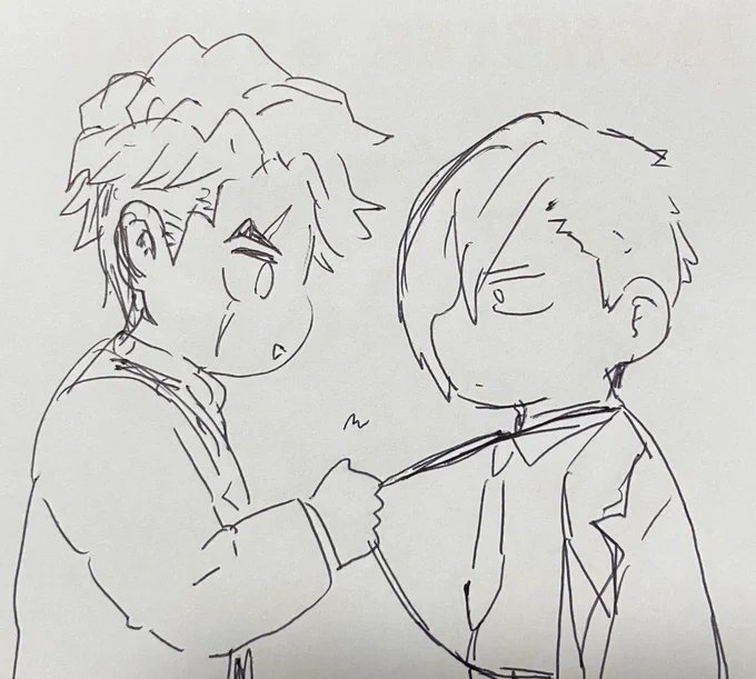 お兄ちゃんサスペンダー引っ張っていいよ 