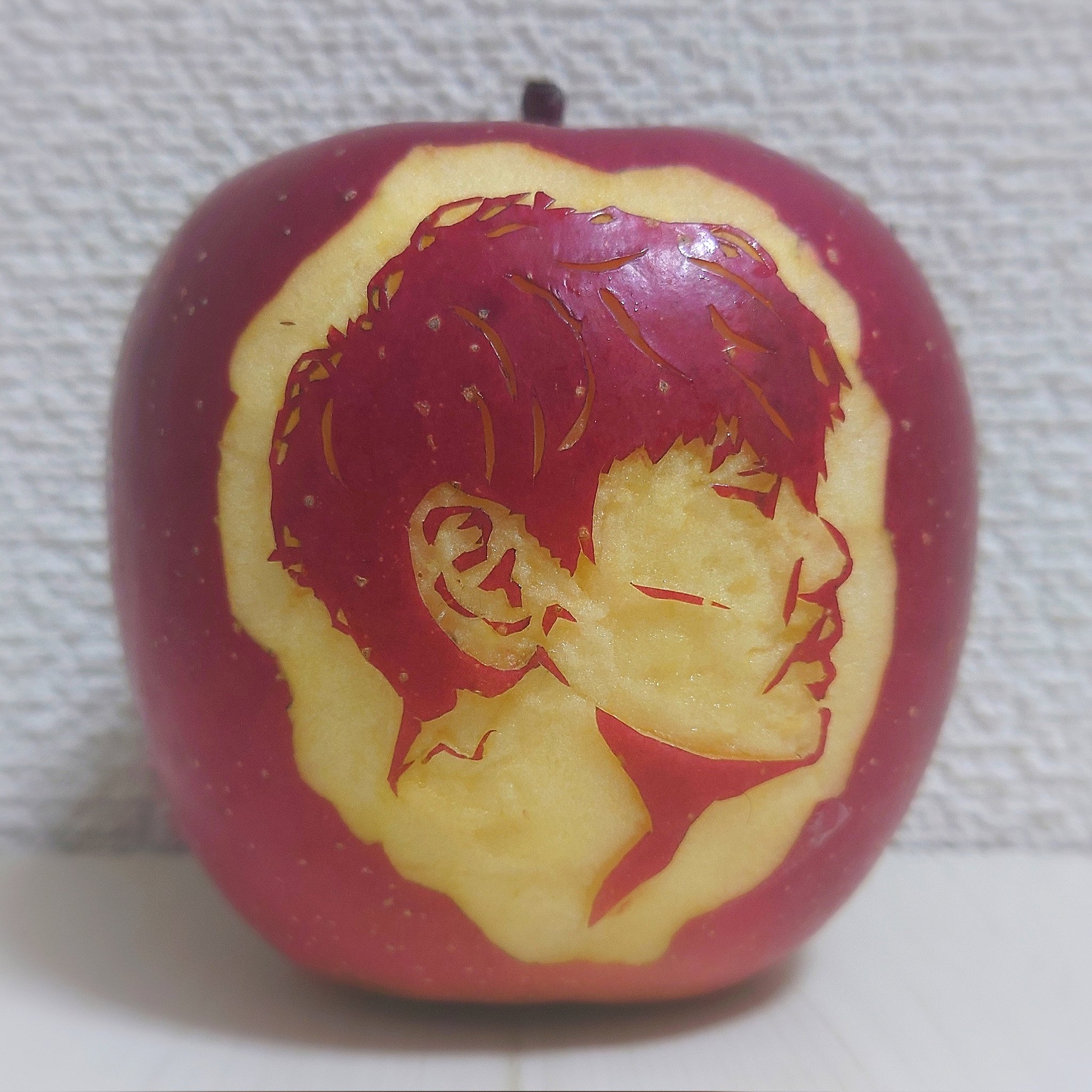 山口一郎さん　りんご　アート 山口一郎 / Giclee（ジクレー印刷）「リンゴ」 / Sサイズ