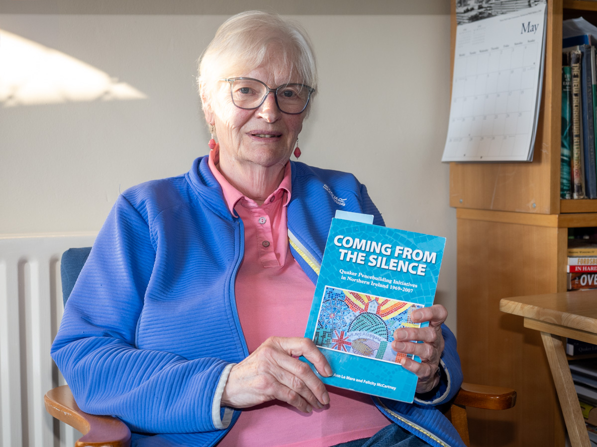 SharedFuture's tweet image. Our second article about the role of the Religious Society of Friends (Quakers) and peacebuilding in Northern Ireland:
Documenting Quaker peacebuilding: an interview with Felicity McCartney
“McCartney’s perspective on modern Quaker peacemaking reinforced the ongoing relevance…