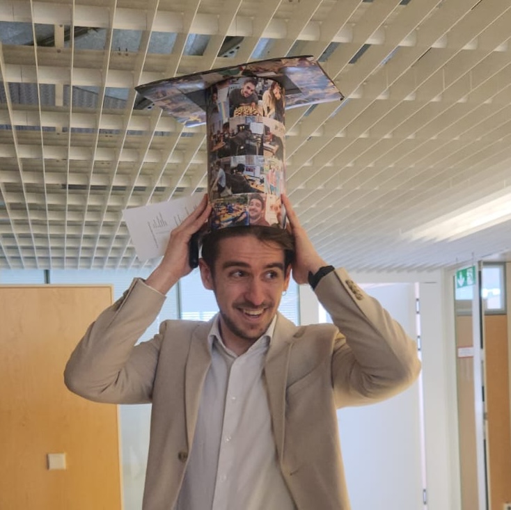 Many congrats Dr. Fra 😃
