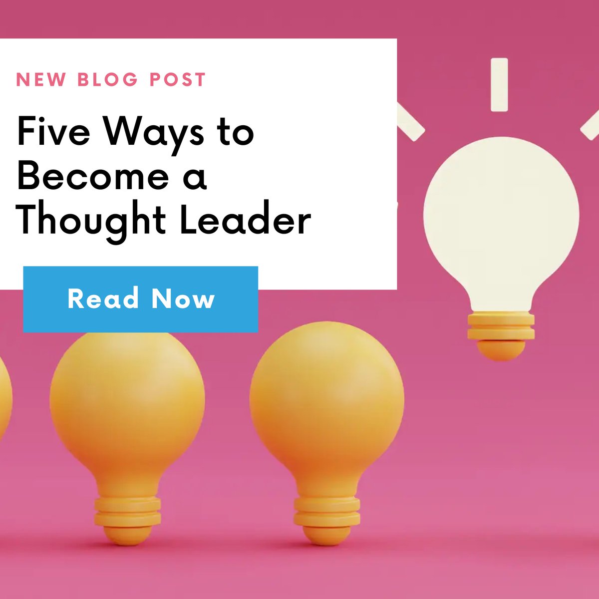In our latest blog we share how to become a stand-out thought leader, and how it drives growth, attracts customers and boosts sales. 

Sound like something for you? 🤔 Check out the full blog here: 
headonpr.co.uk/blog/five-ways… ⛓️‍

#thoughtleadership #businessgrowth #growyourbusiness